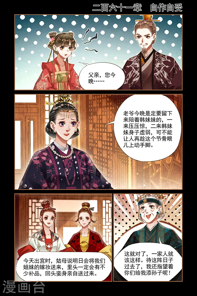 神医嫡女漫画,第261话 自作自受1图