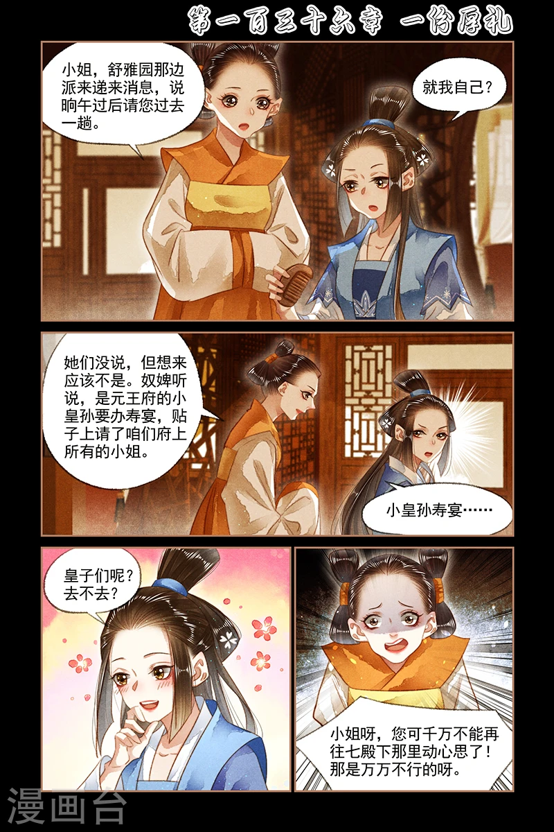 神医嫡女漫画,第136话 一份厚礼1图