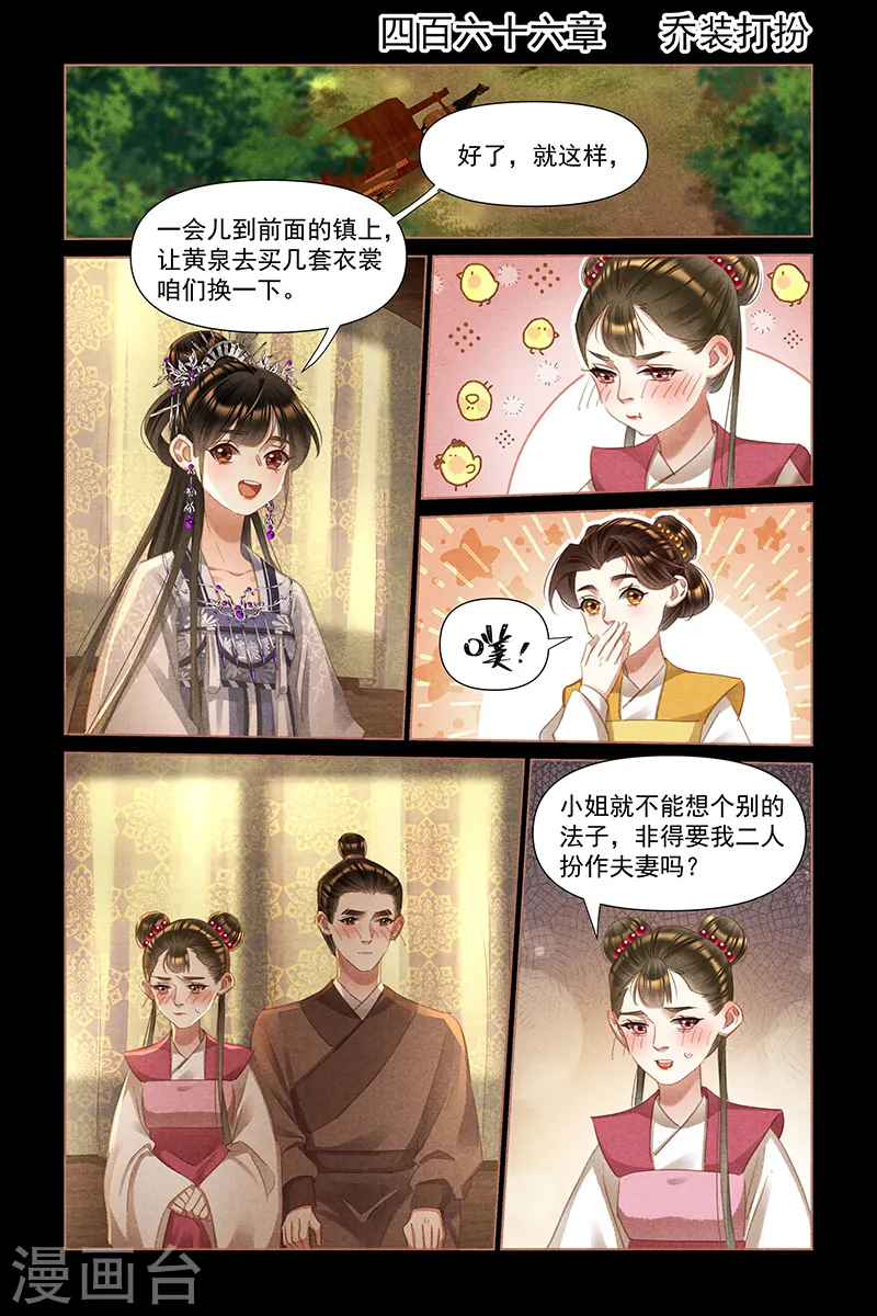 神医嫡女漫画,第466话 乔装打扮2图