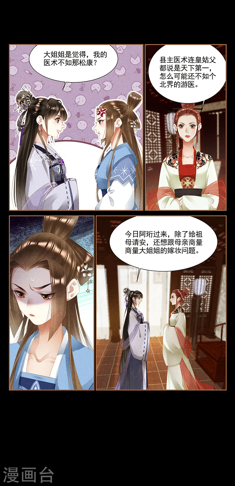 神医嫡女莲王结局漫画,第356话 嫁妆之道2图