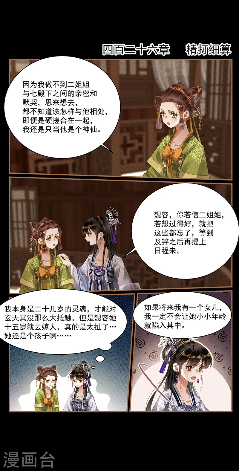 神医嫡女漫画,第426话 精打细算2图