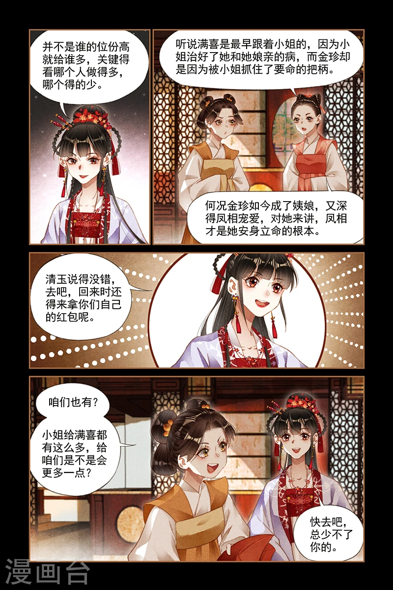 神医嫡女漫画,第188话 守岁晚宴1图