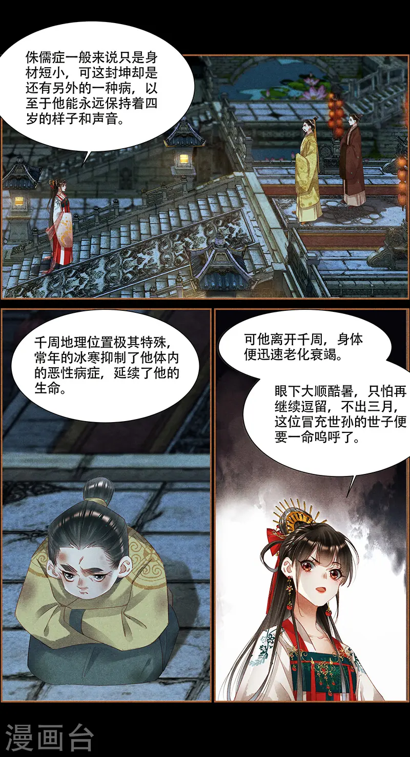 神医嫡女漫画,第339话 命不久矣2图