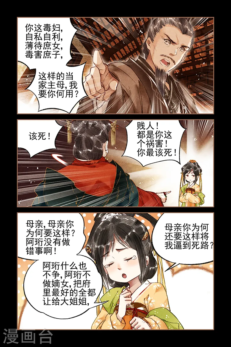 神医嫡女帝君请下嫁笔趣阁漫画,第21话 沈氏下台2图