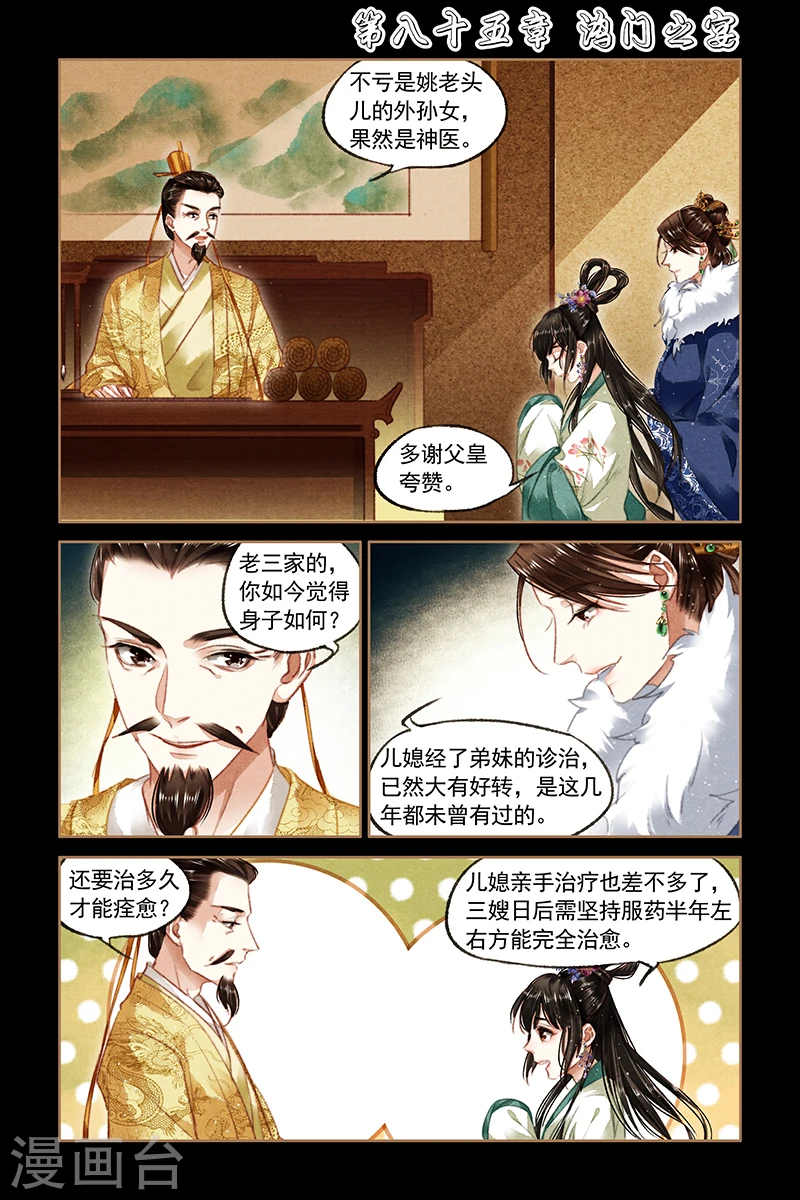 神医嫡女漫画,第85话 鸿门之宴1图