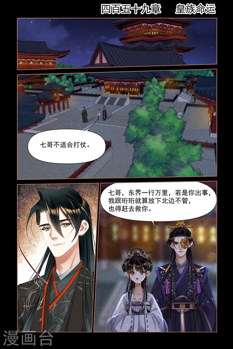 神医嫡女漫画,第459话 皇族命运2图