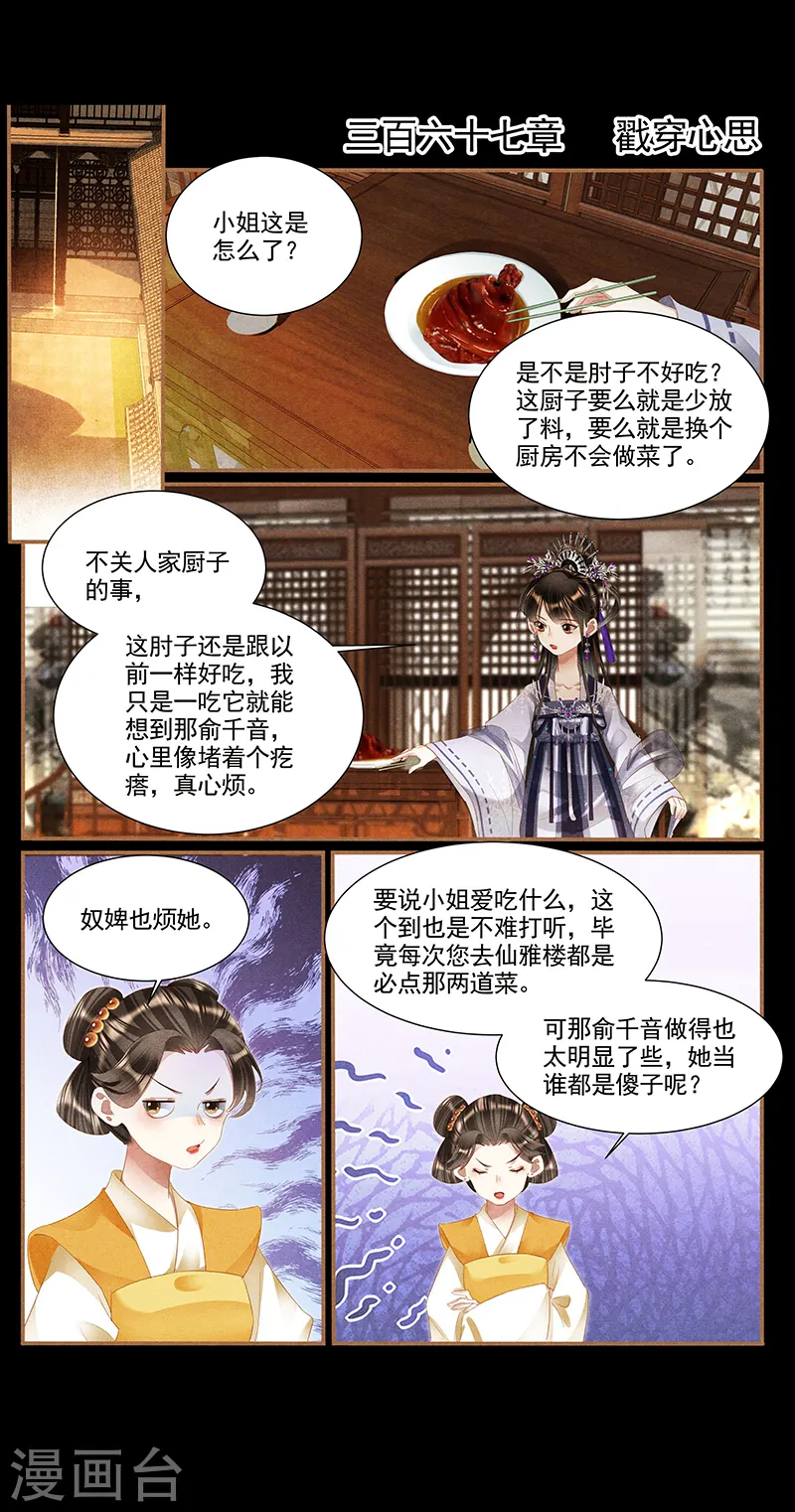 神医嫡女漫画,第367话 戳穿心思2图