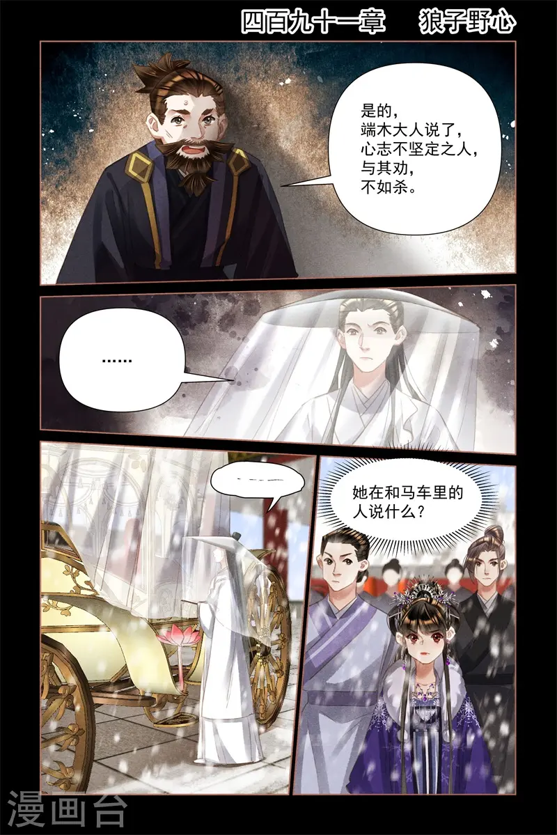 神医嫡女小说全文免费阅读完整版全文漫画,第491话 狼子野心2图