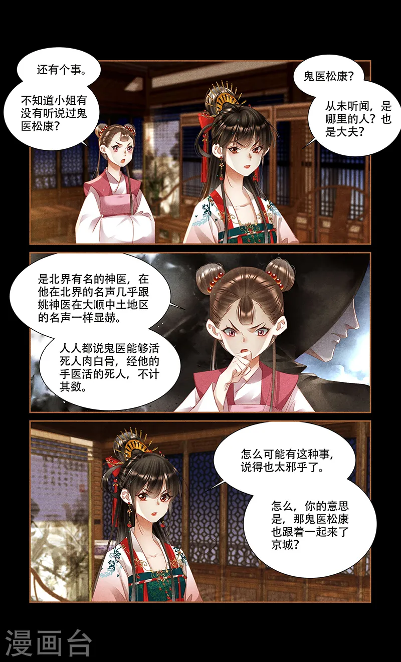 神医嫡女漫画,第349话 鬼医神手1图