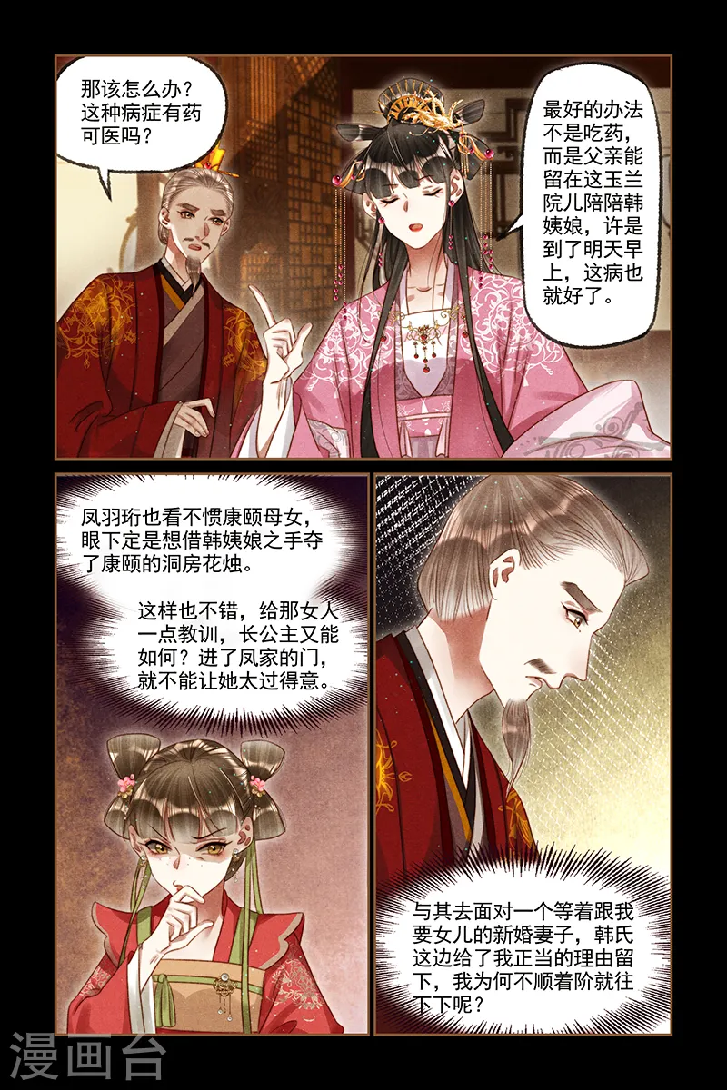 神医嫡女漫画,第254话 新婚之夜2图