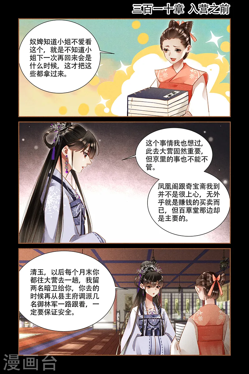 神医嫡女漫画,第310话 入营之前1图