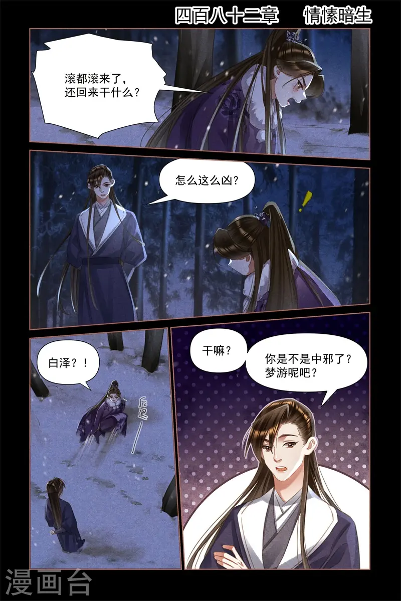 神医嫡女凤羽珩小说漫画,第482话 情愫暗生2图