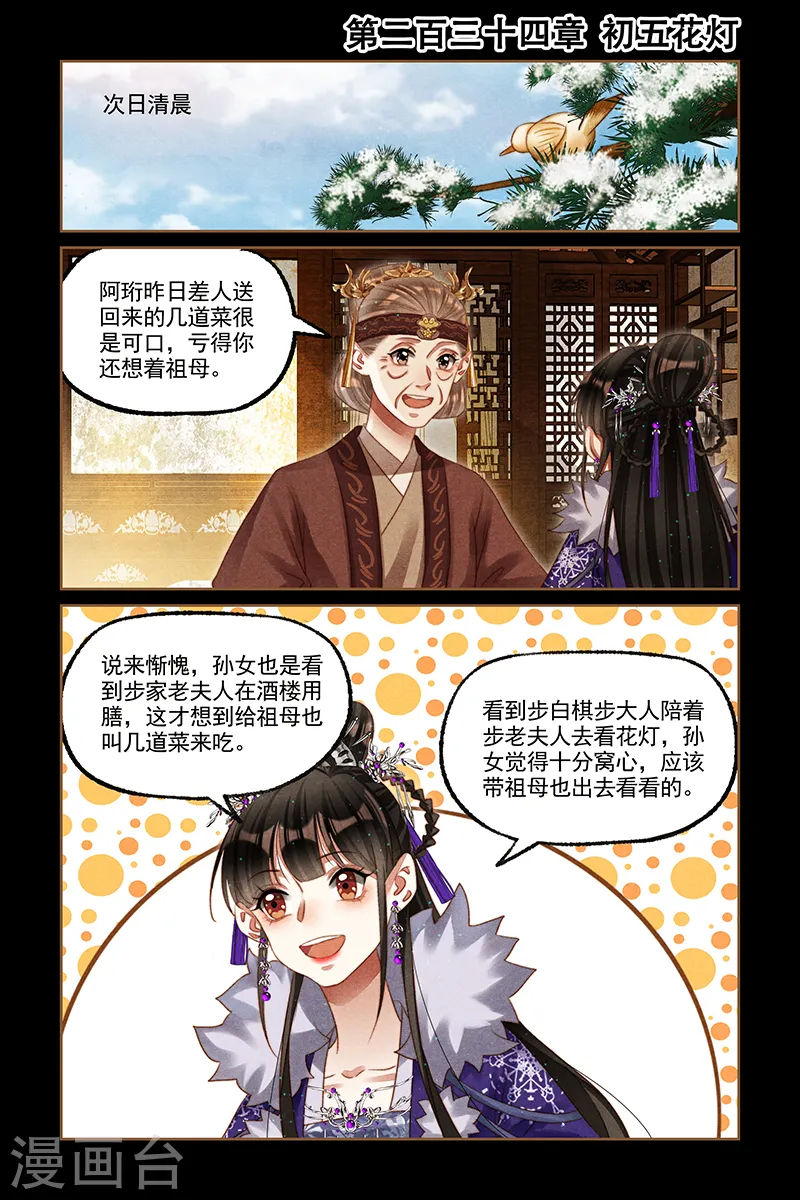 神医嫡女免费听书全本六月听书网漫画,第234话 初五花灯1图