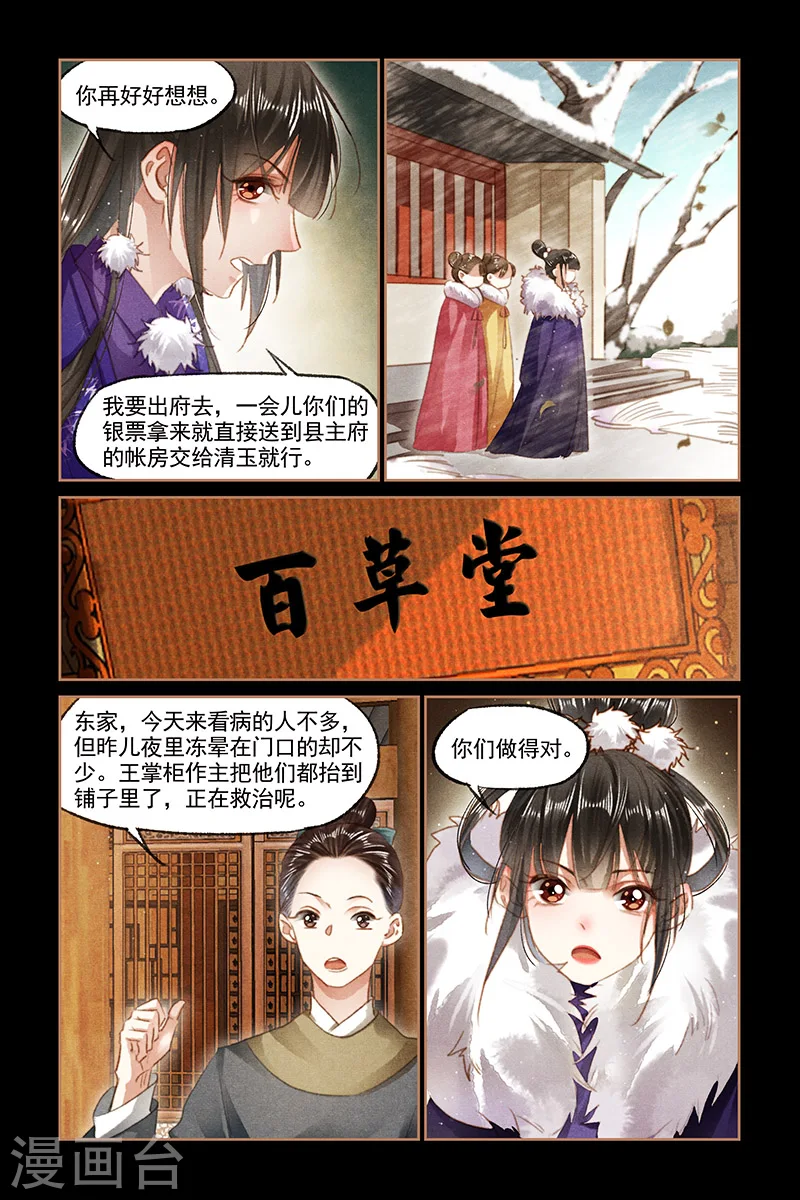 神医嫡女有声小说免费听漫画,第98话 雪中送炭2图