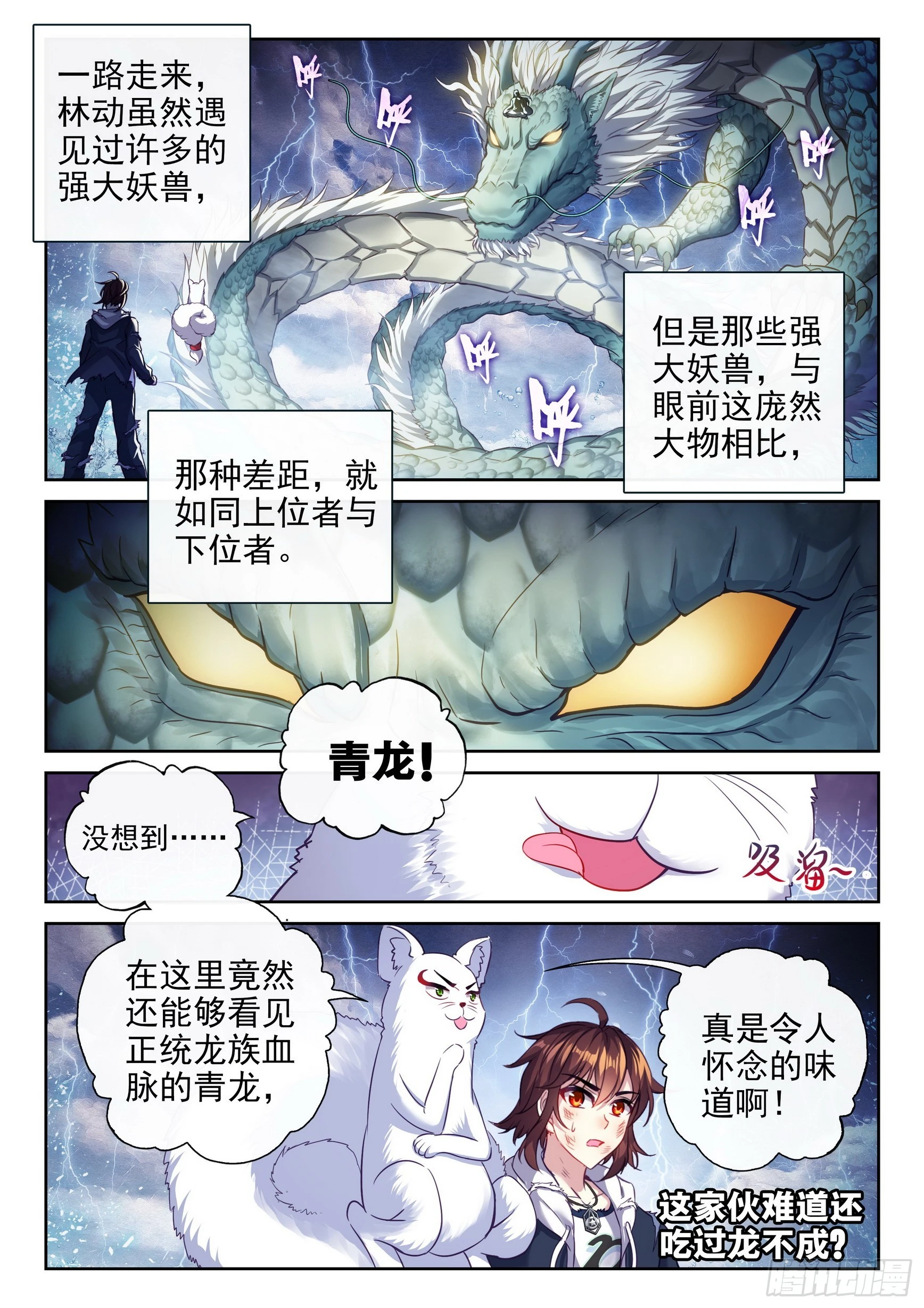 武动乾坤全集漫画,190 神秘的青雉2图