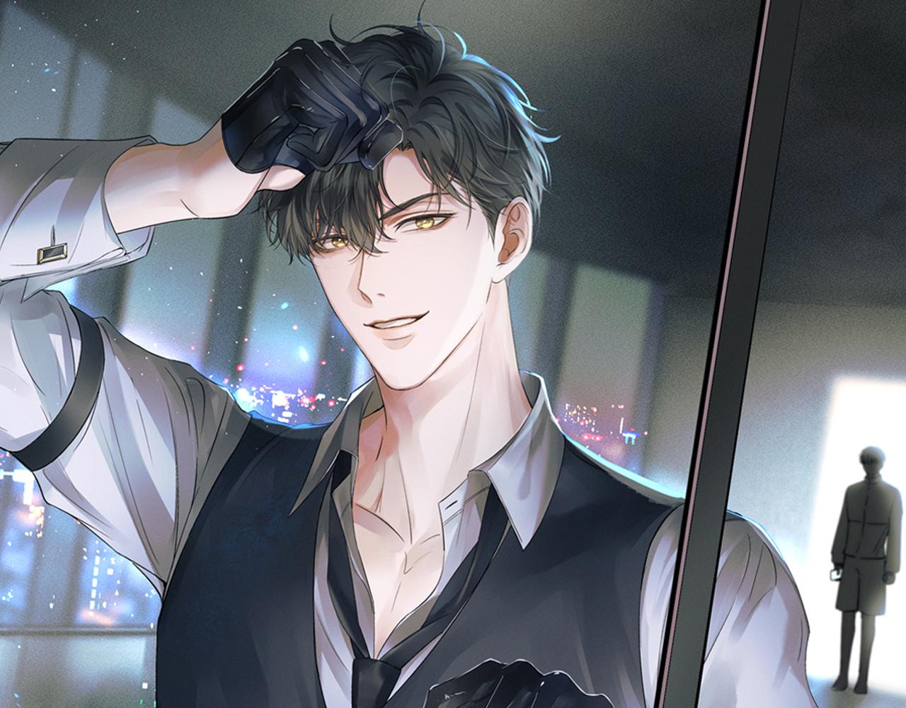 你却爱着一个他漫画,第1话 对他一见钟情了2图