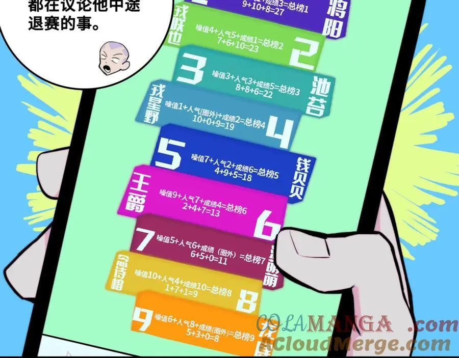 硬核一中全集免费观看漫画,第108话 走吧，比赛快开始了2图