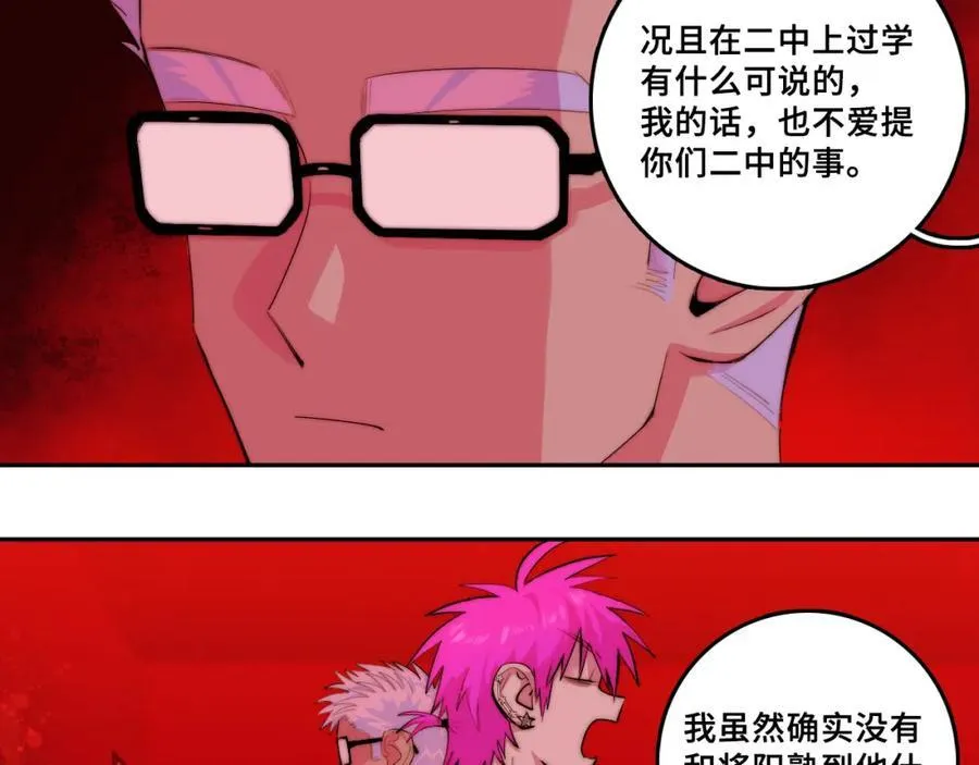 硬核一中免费漫画漫画,第105话 没把我当真朋友2图