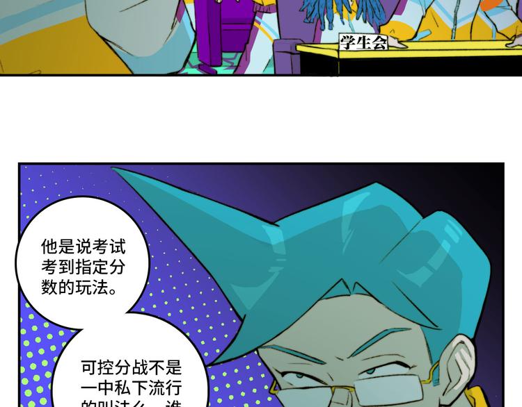 硬核一中漫画免费观看漫画漫画,第13话 将阳掉马？控分战开始2图