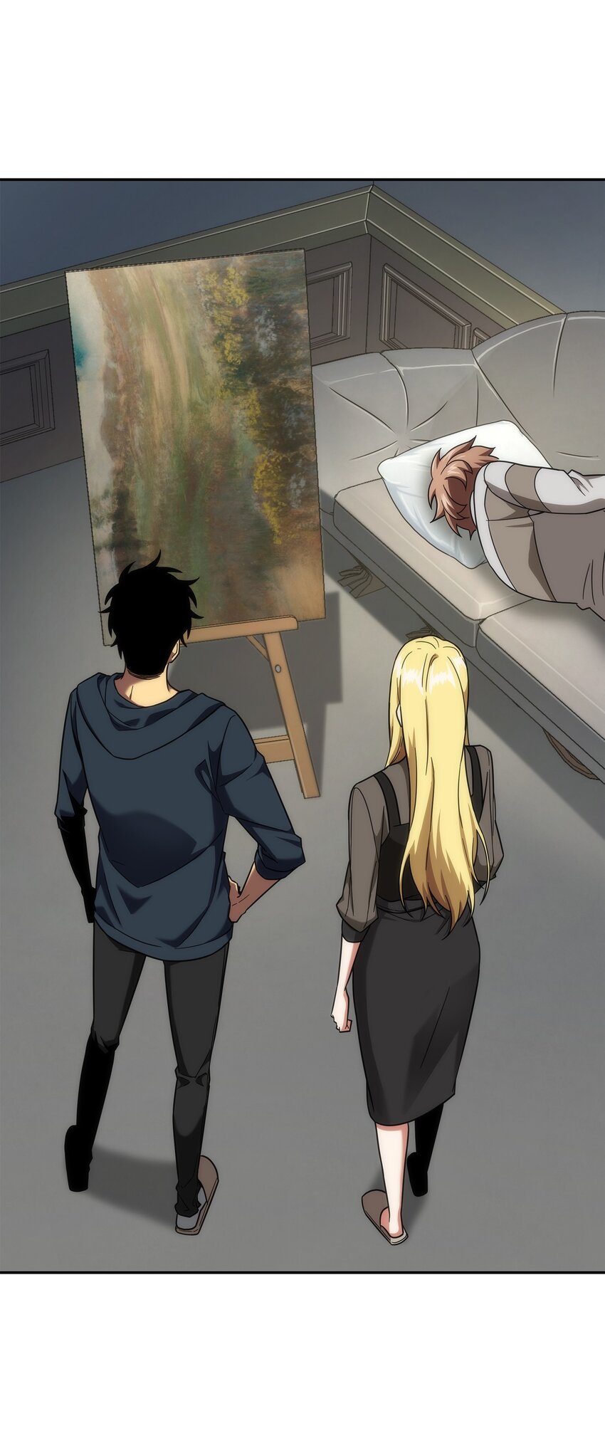 我独自盗墓漫画,268 展示会开始1图