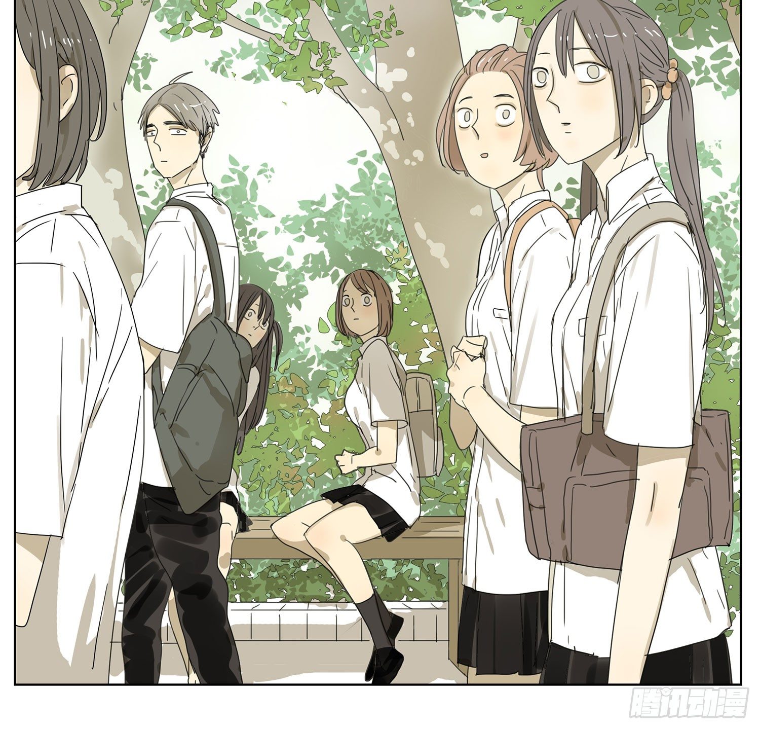 19天漫画,放学后1图