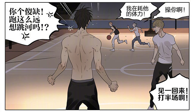 19天漫画,篮球场22图