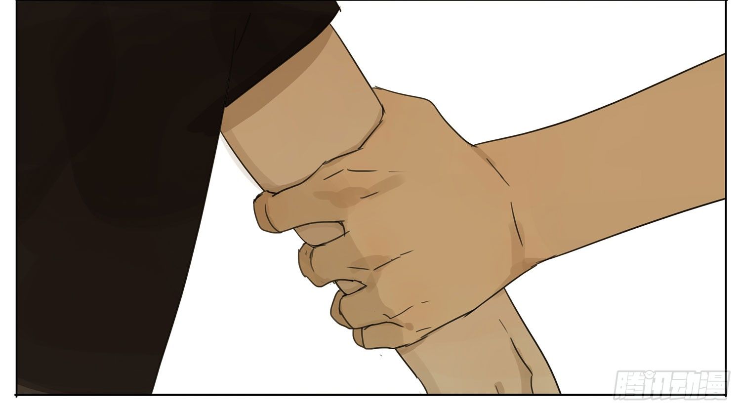 19天漫画,吃饭路上1图