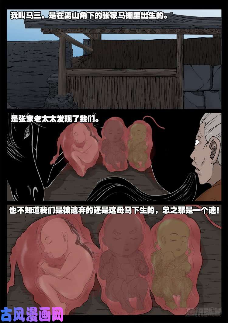 我为苍生漫画全集漫画,黑马三兄弟 012图