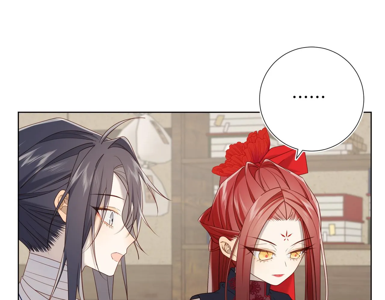 恶女拒绝泡男主漫画,第110话 吃醋1图