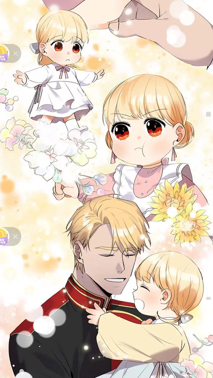 奶萌魔力小公主原著漫画,第19话 占据了爸爸的全部2图