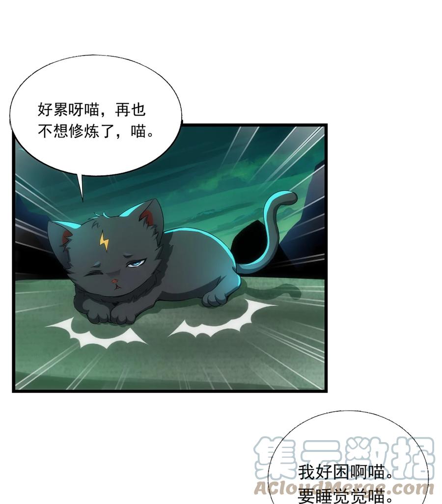 万古第一神叶辰的身份漫画,051 喵之懒～1图