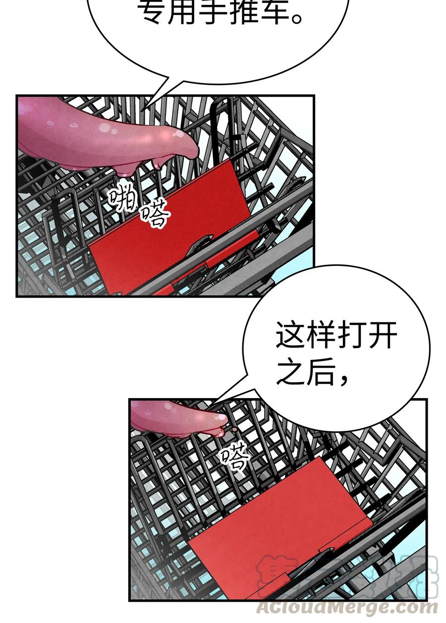 骷髅奶爸和魔王的关系漫画,18 逛超市1图