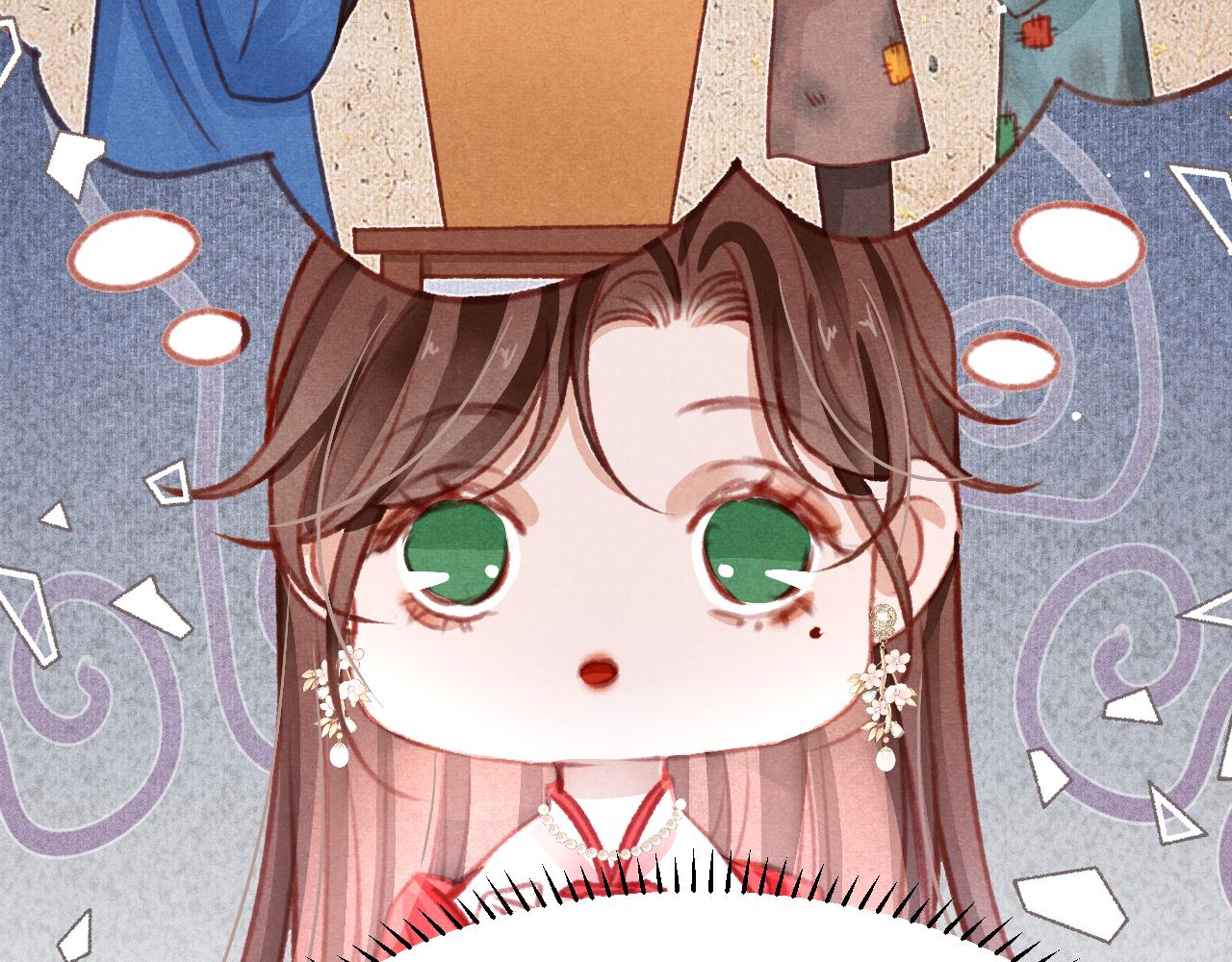 孤王在下漫画,第31话 我教娘娘写字吧1图