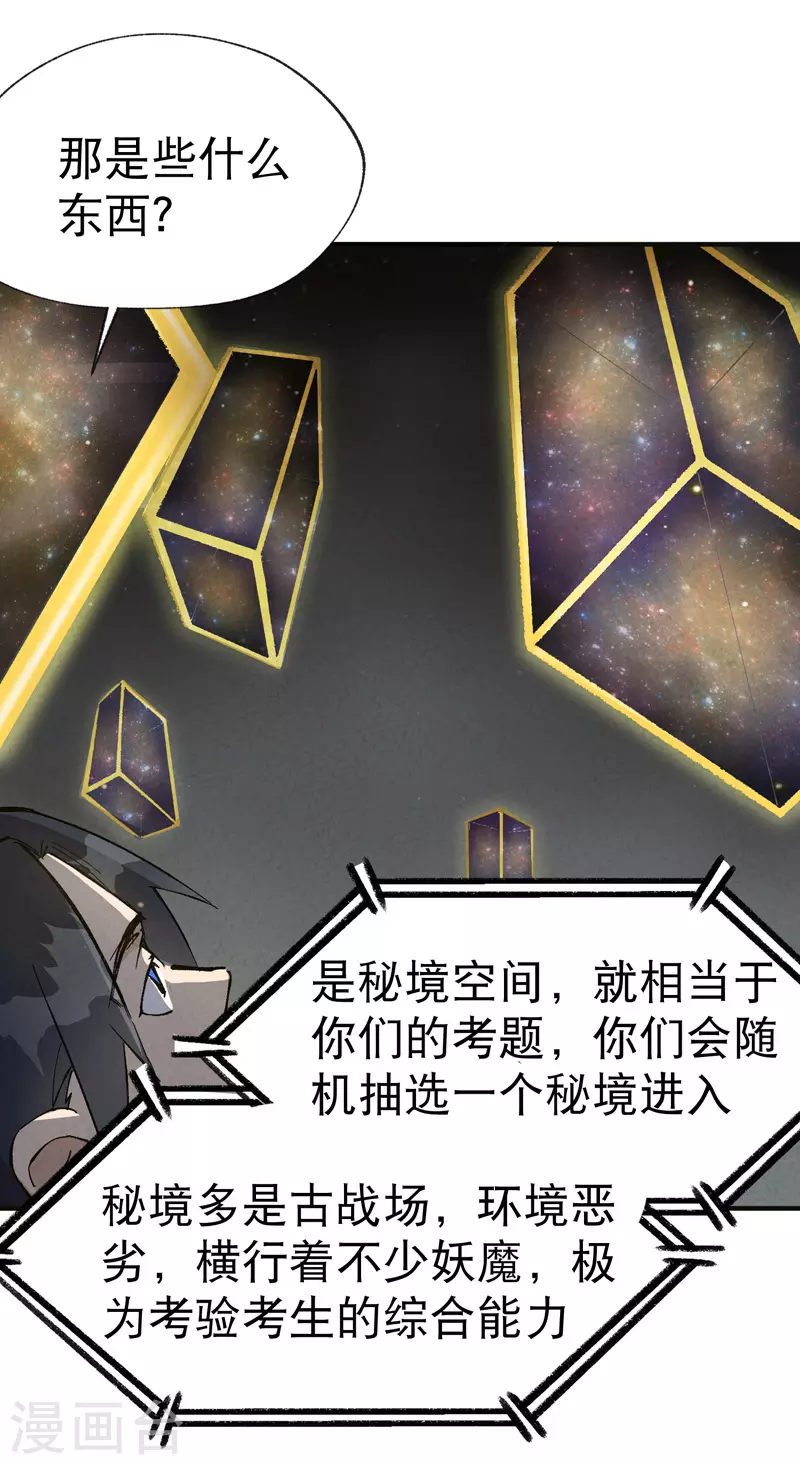最强内卷系统txt漫画,第17话 开始考试！2图