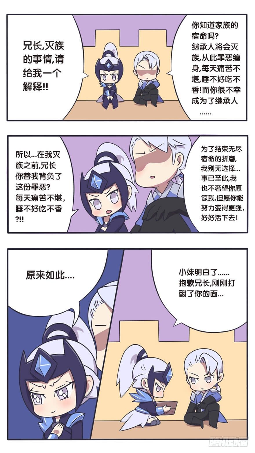 王者萌萌假日漫画,长城西域之战（八）2图