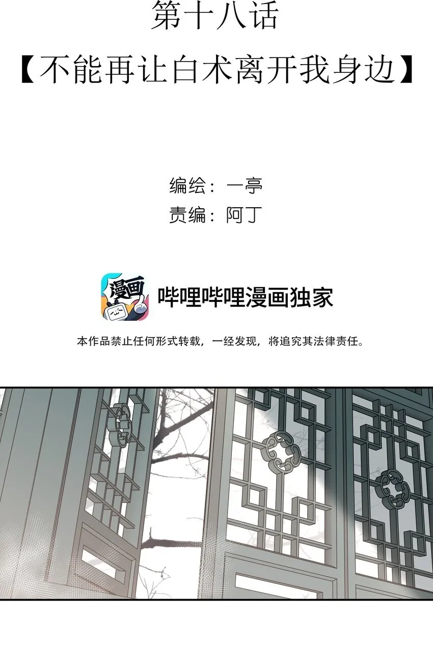 死后我成了哥哥的朱砂痣在哪看漫画,18 不能再让白术离开我身边2图