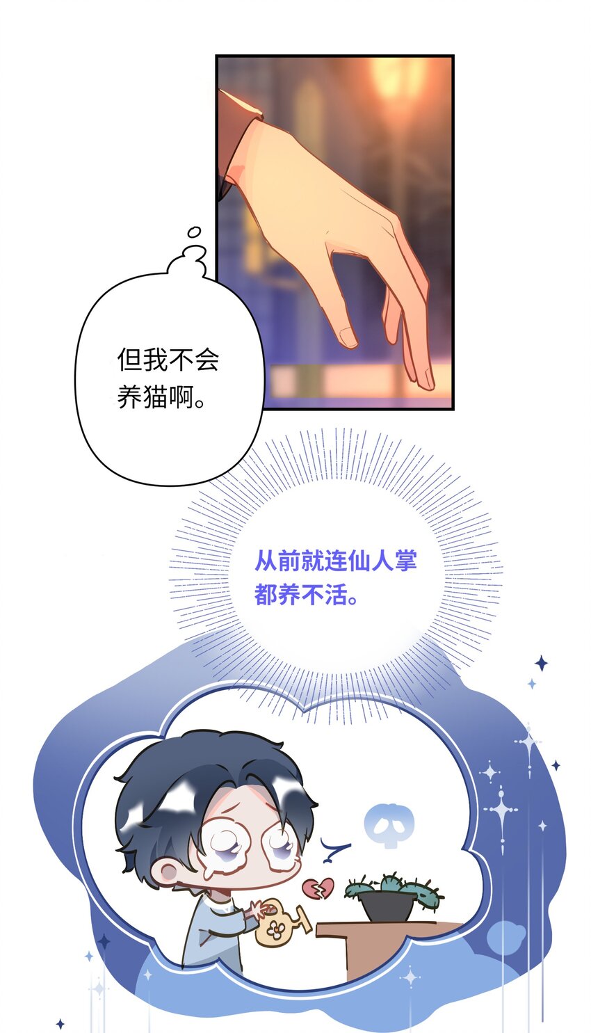 我有病啊漫画,004 捡到猫了！2图