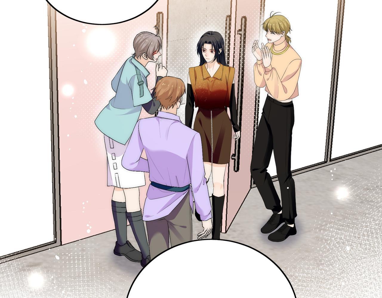 女主重生后每天都在黑化漫画,第四十一章说好的没金主呢！2图