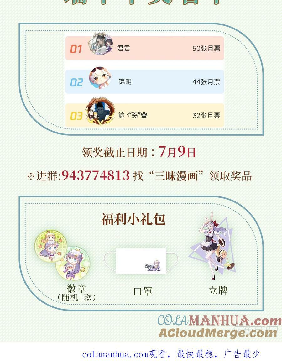 我掉落的宝物都成了妹子漫画,端午获奖名单2图