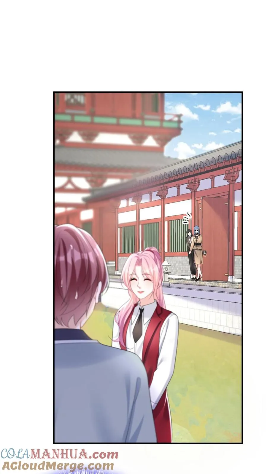 咬定前夫不放松漫画,第99话 他不能跟你签约！1图