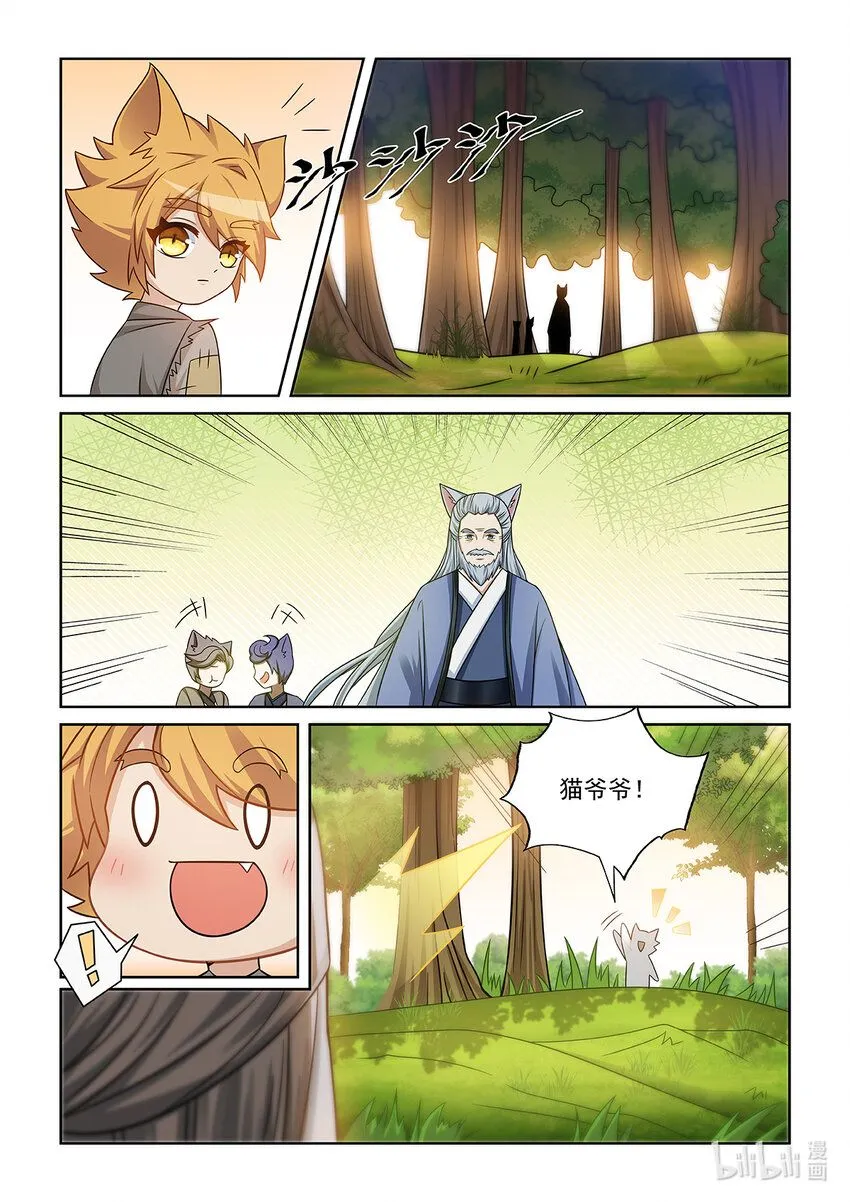 猫小九历险记中猫小九的爸爸是谁漫画,第009话 嘲讽的声音1图