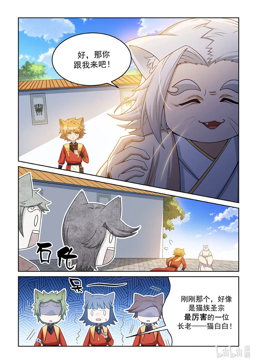 猫小九历险记免费听全集软件漫画,第022话 最厉害的长老2图