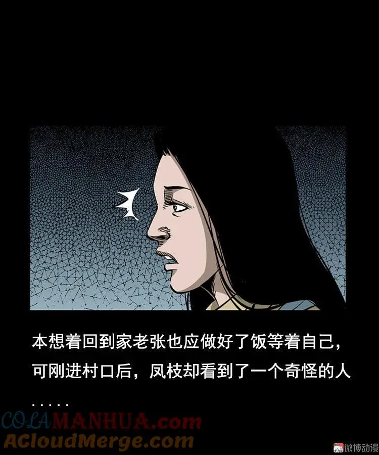 三老爷诡事会老烟鬼片段漫画,花柳树2图