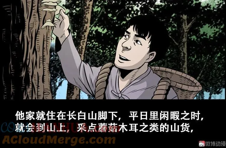 三老爷诡事会老烟鬼片段漫画,北瓜（上）2图