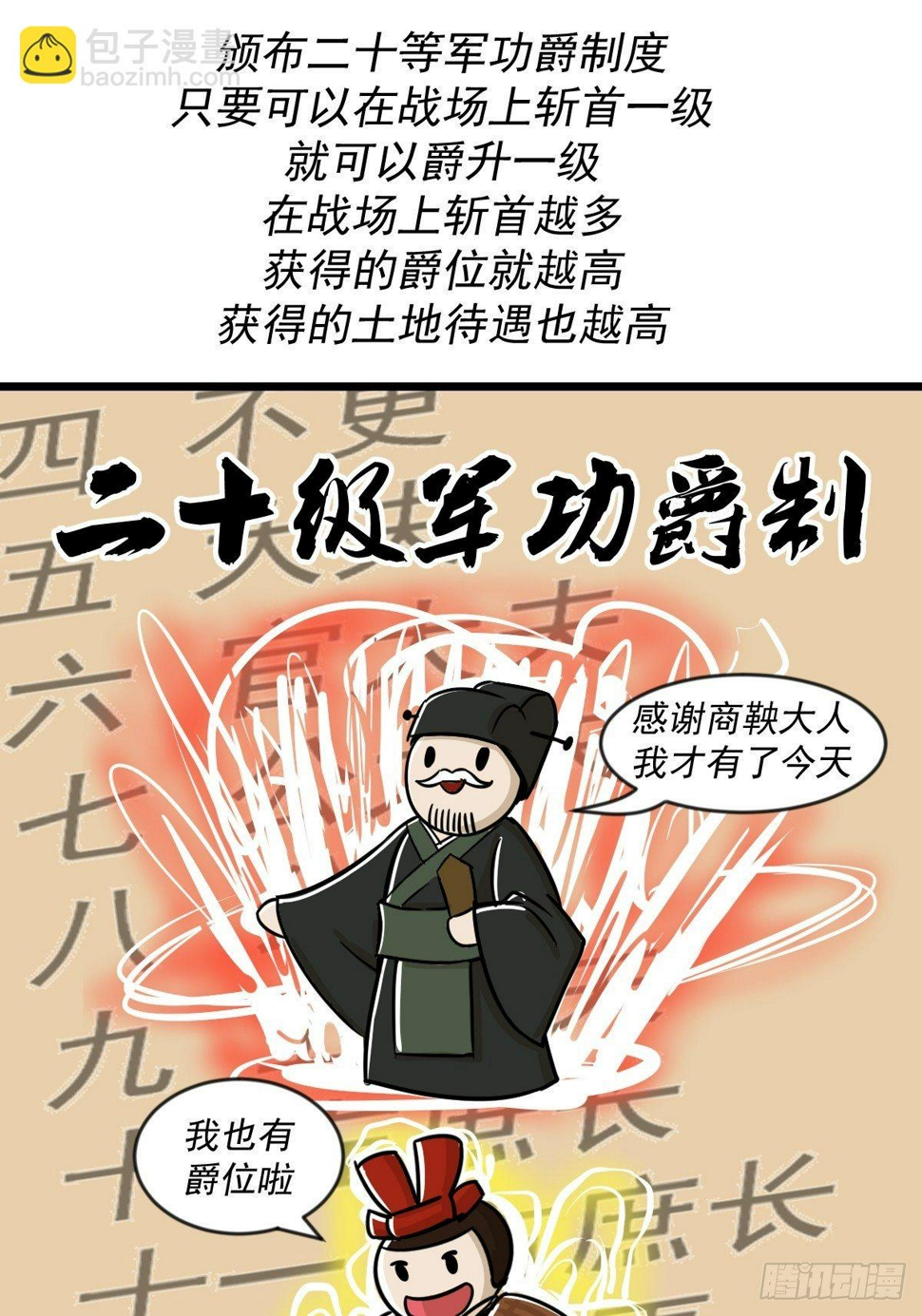 五脊六兽的日子漫画,商鞅变法（下）2图