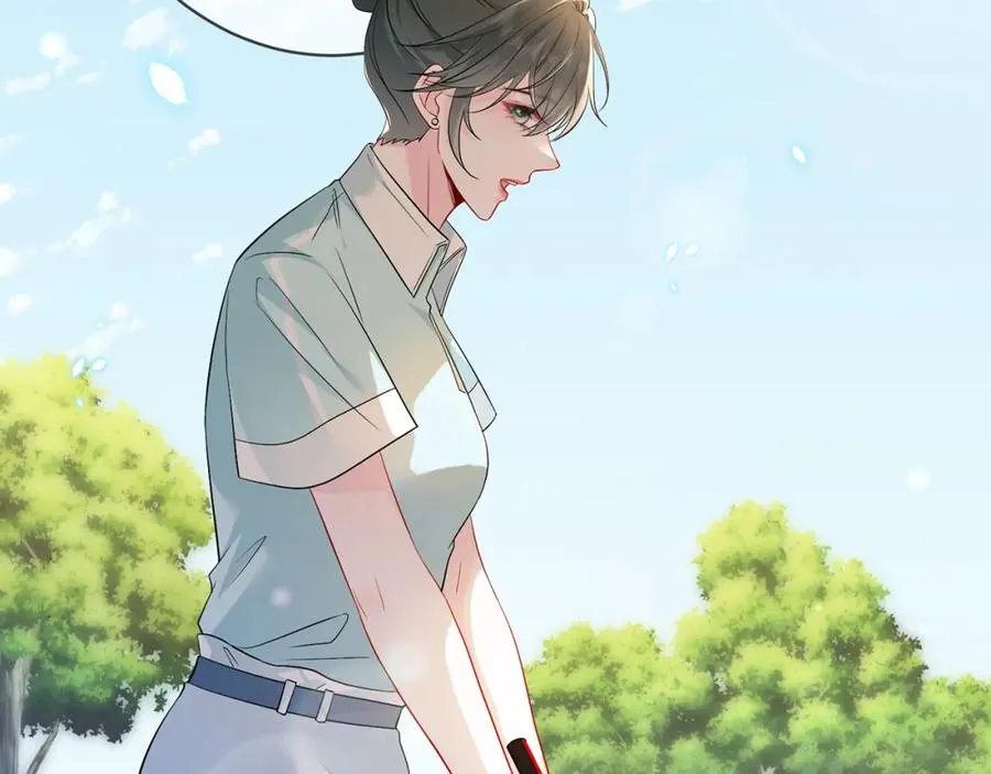 霍先生乖乖宠我漫画,第4话 暧昧的高尔夫教学1图