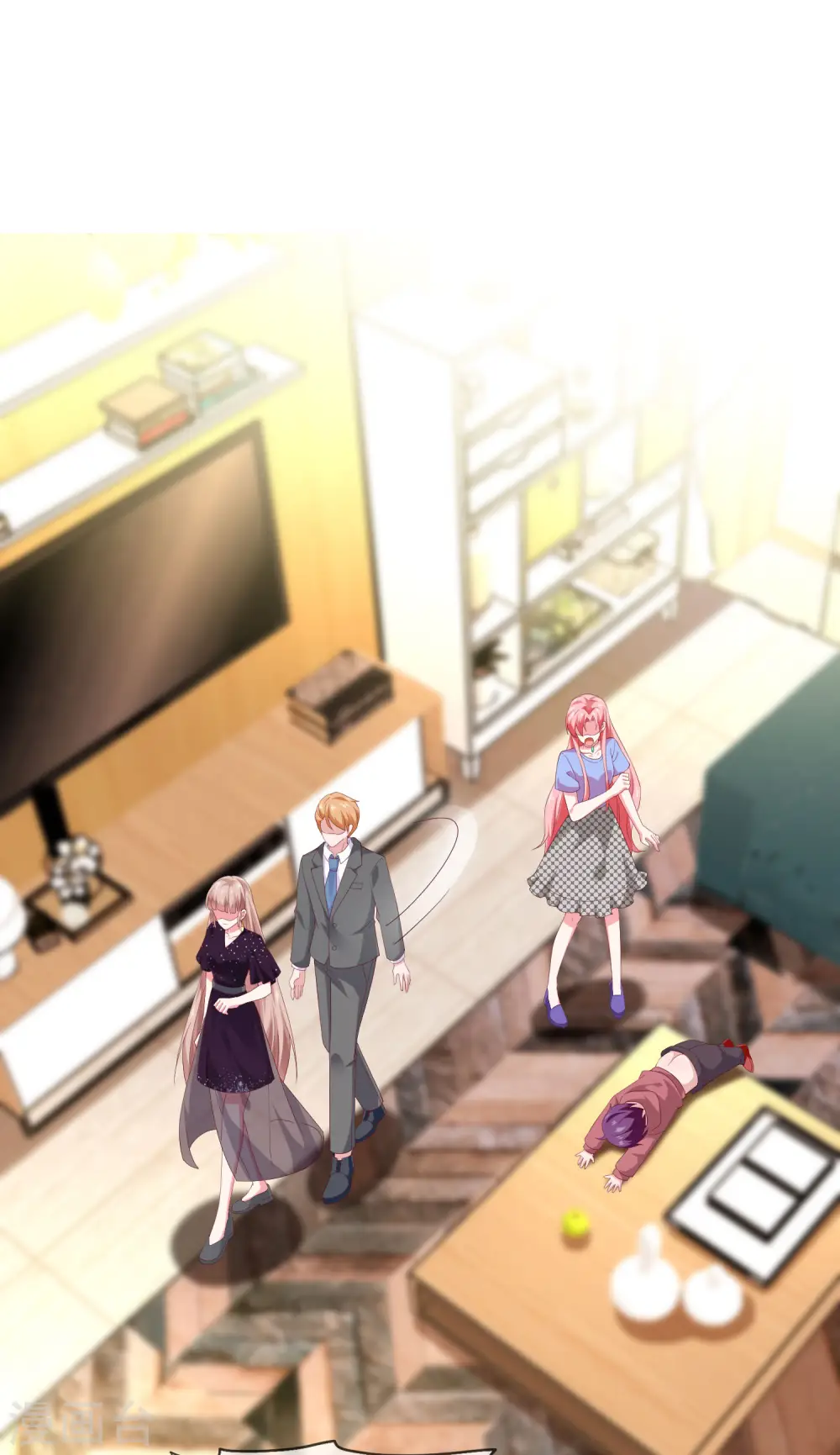 冰山总裁漫画,第170话 给老婆买买买！2图