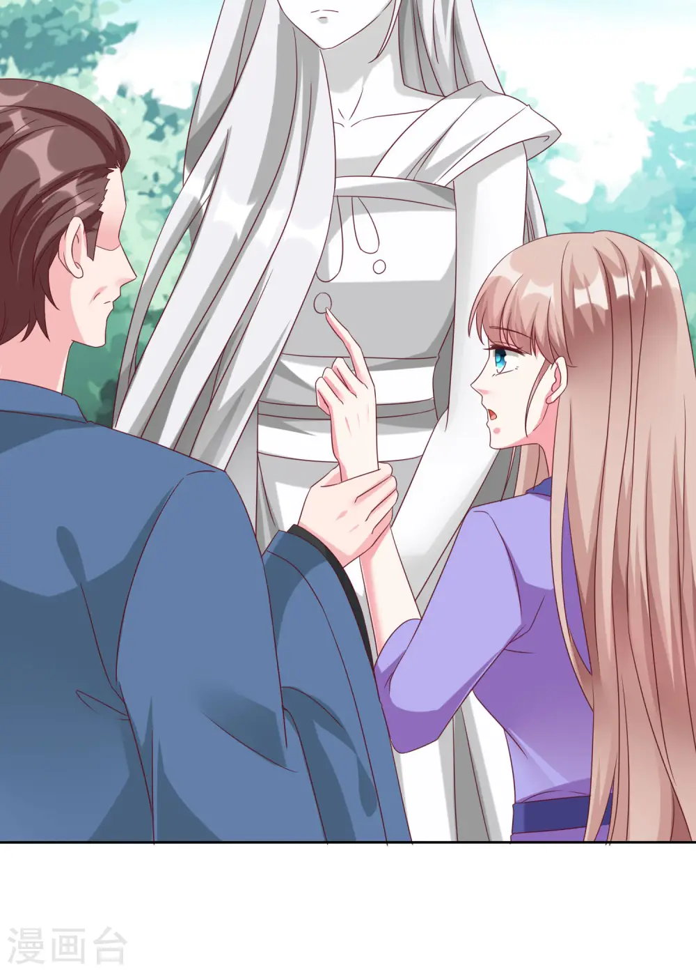冰山总裁的贴身狂医漫画,第193话 神女雕像里的宝藏1图