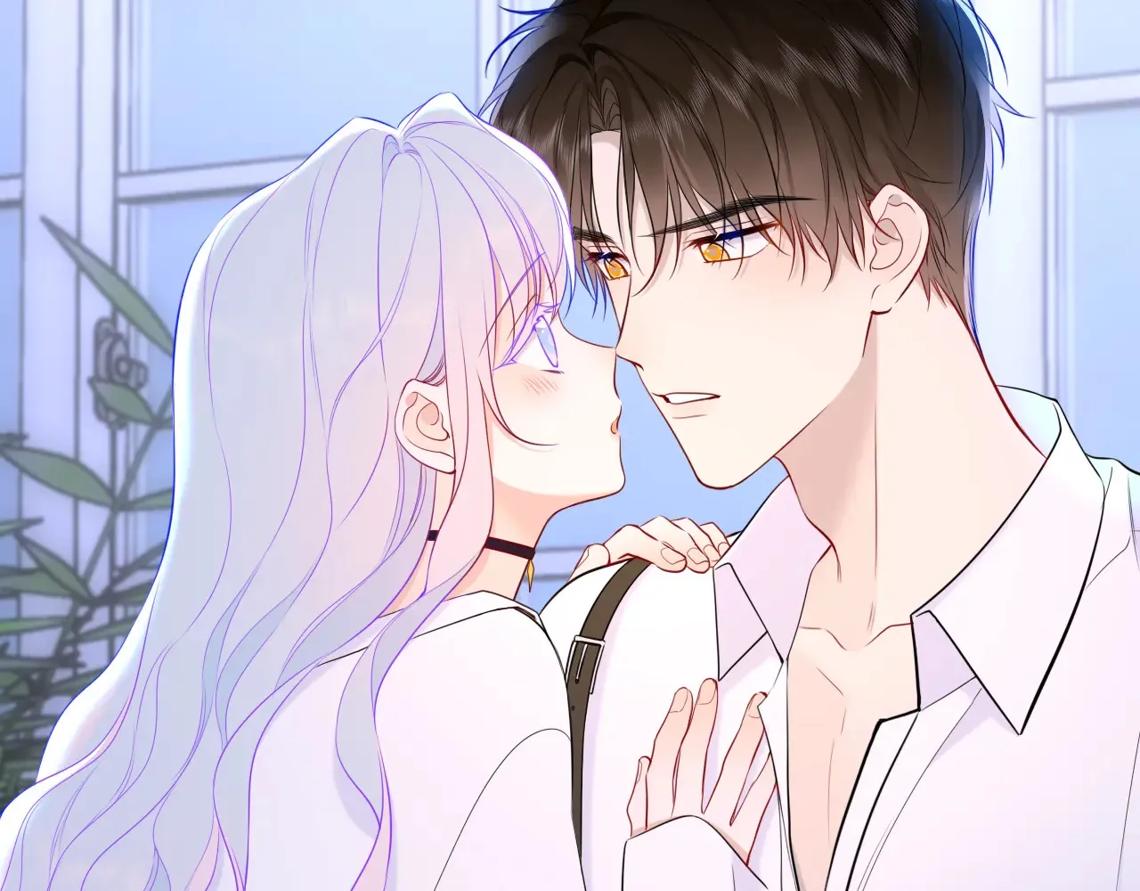 星辰于我漫画,第12话 耳畔的喘息1图