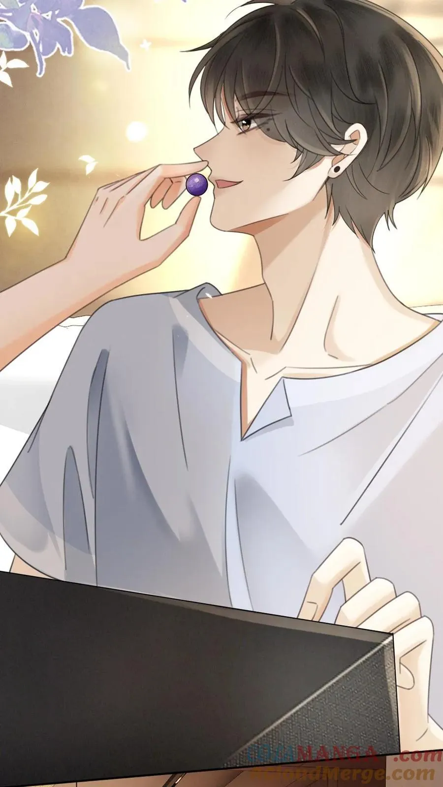 明撩！暗诱！和顶流影帝恋综撒糖漫画,第309话 生日愿望1图